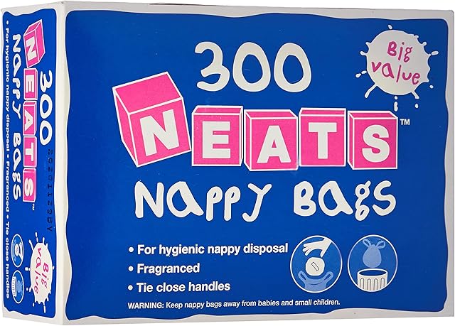 Robinson 8076A Neats Nappy Bags (Pack of 300)