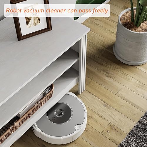 Miniatura 6 de WAMPAT Soporte de TV de granja para televisores de hasta 75 pulgadas, centro de entretenimiento de roble para consola de TV de 80 pulgadas con 5