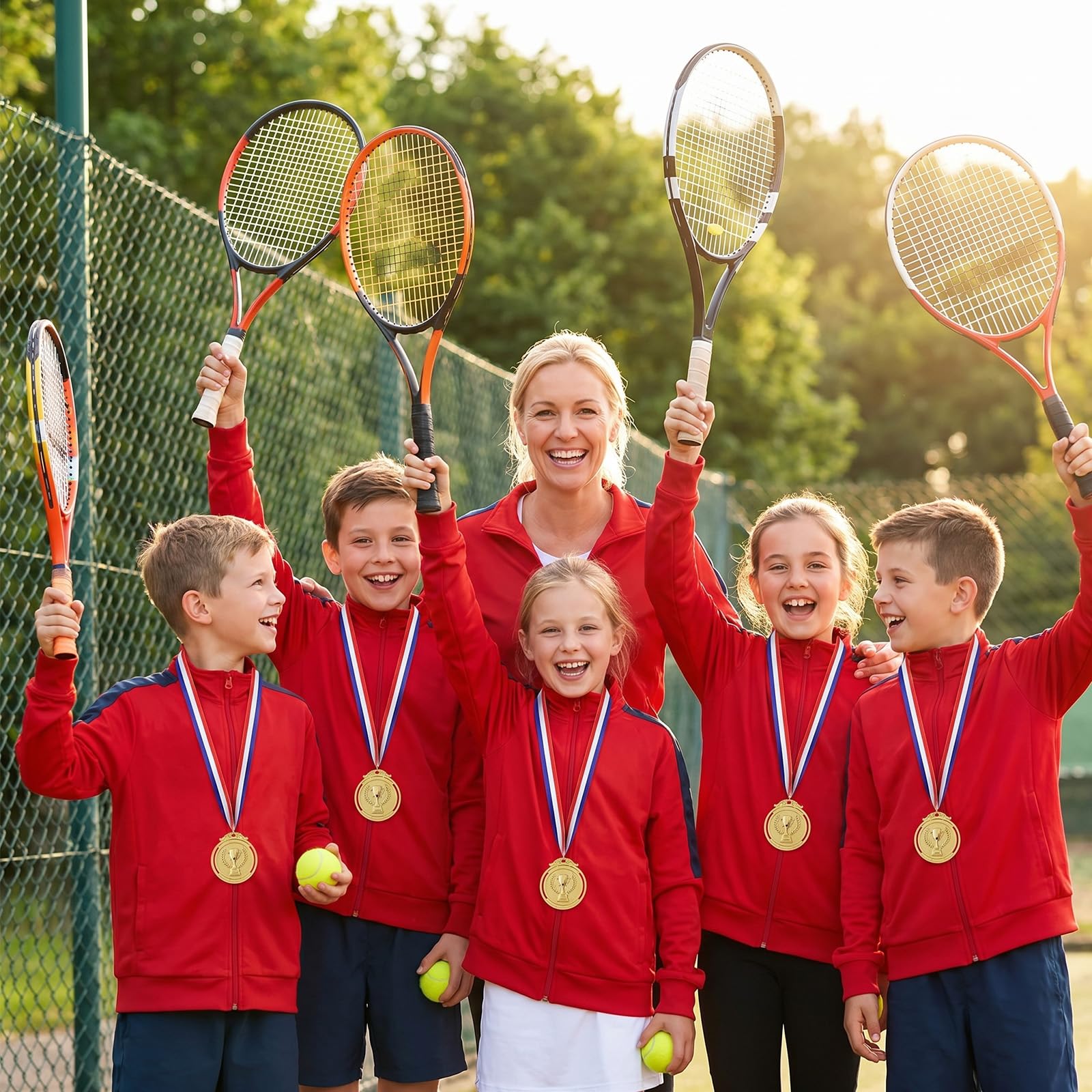 12 Pezzi Medaglie, Medaglia in Metallo, Medaglia d'oro per Compleanno Bambini, Medaglie Vincitore Oro, Medaglia d'oro in Metallo con Nastro, per Bambini, Adulti, Calcio, Souvenir Sportivo