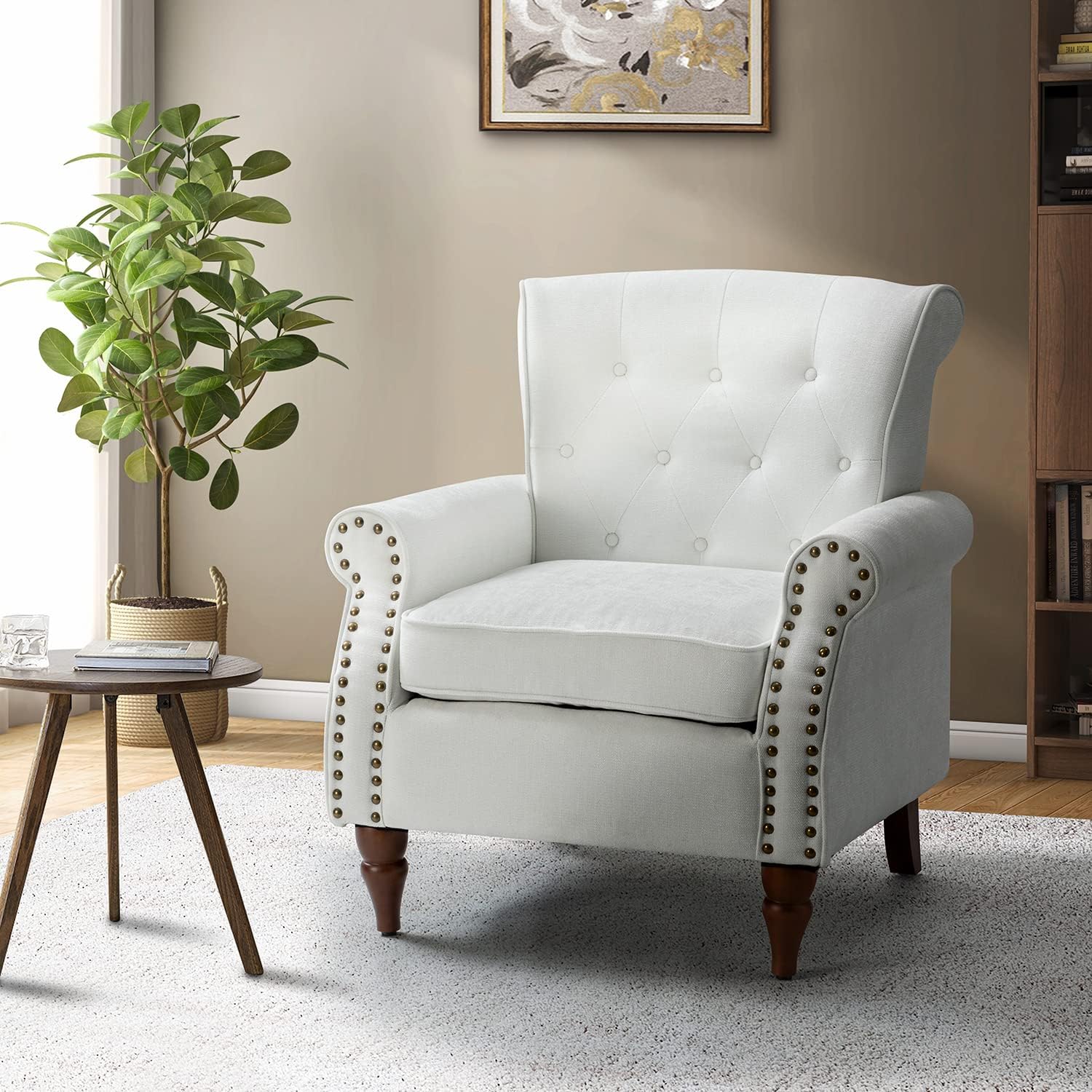 Galatea Armchair-Ivory