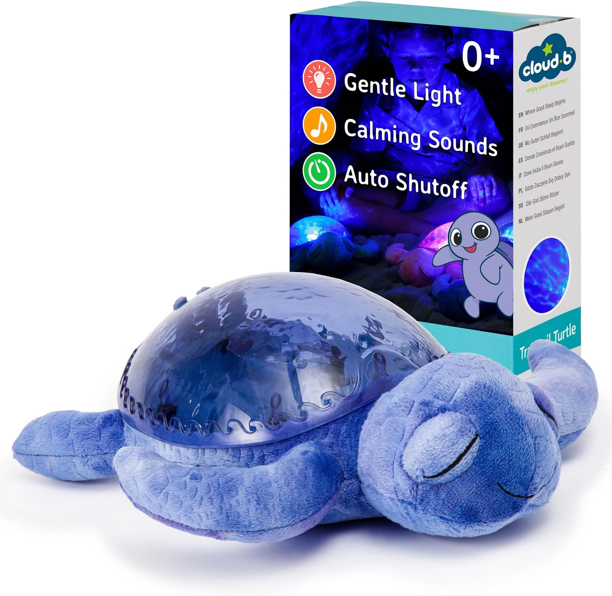 Cloud b Tranquil Turtle, Purple