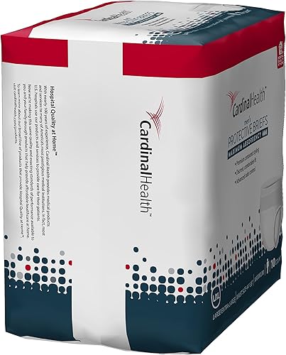 Miniatura 4 de Cardinal Health UWMSMD20 - Ropa interior para hombre, máxima absorción, 20 unidades, SM