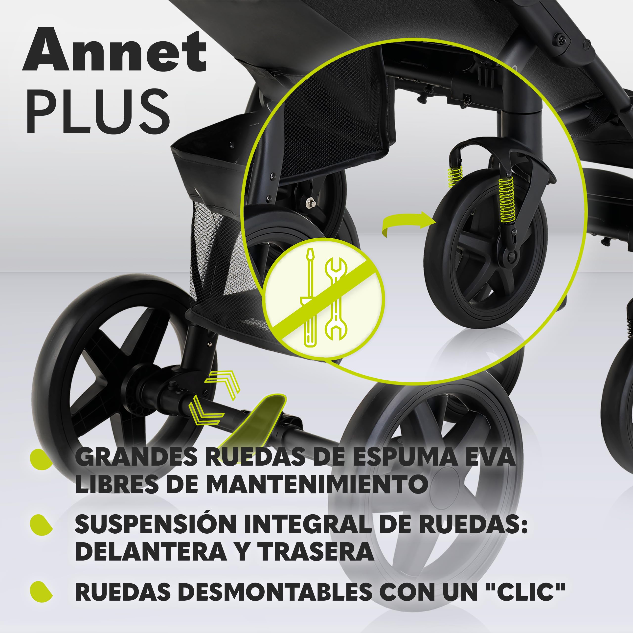 LIONELO Annet Silla de Pase Para niños hasta 22 kg 0-48M ajuste del respaldo hasta posición horizontal Capucha XXL Plegable fácil con ventana Mosquitera (Beige)