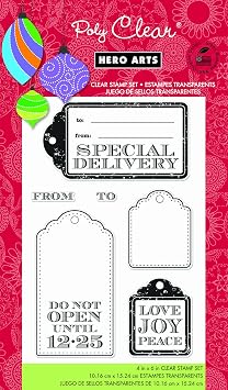 Hero Arts Rubber Stamps Special Delivery Clear Stamp Set