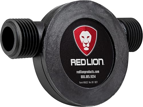 Red Lion RLMPDP, 14942013 Bomba de transferencia accionada por taladro, 154 GPH, color negro