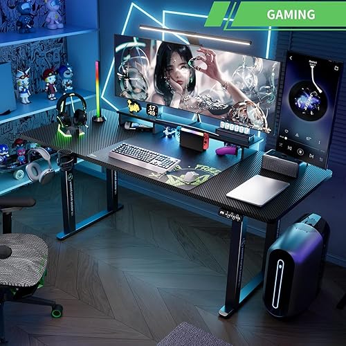 Miniatura 2 de X-Win - Escritorio eléctrico de pie ajustable en altura, 71 x 29.5 pulgadas, 4 patas, ergonómico para sentarse a estar de pie para oficina en casa,