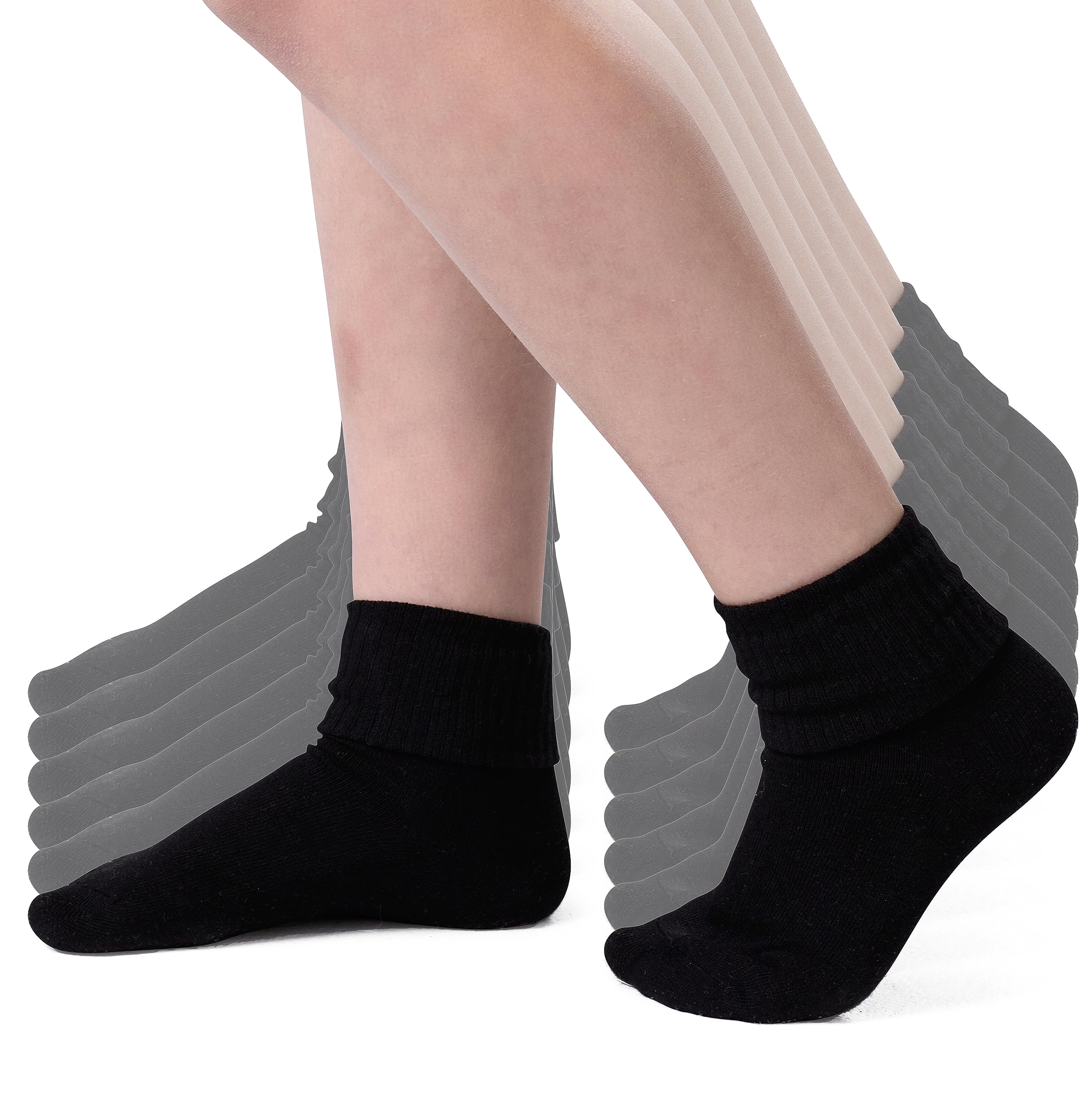 Silky Toes Kids Seamless Sensory Socks, School Uniform Sock for Boys, Girls