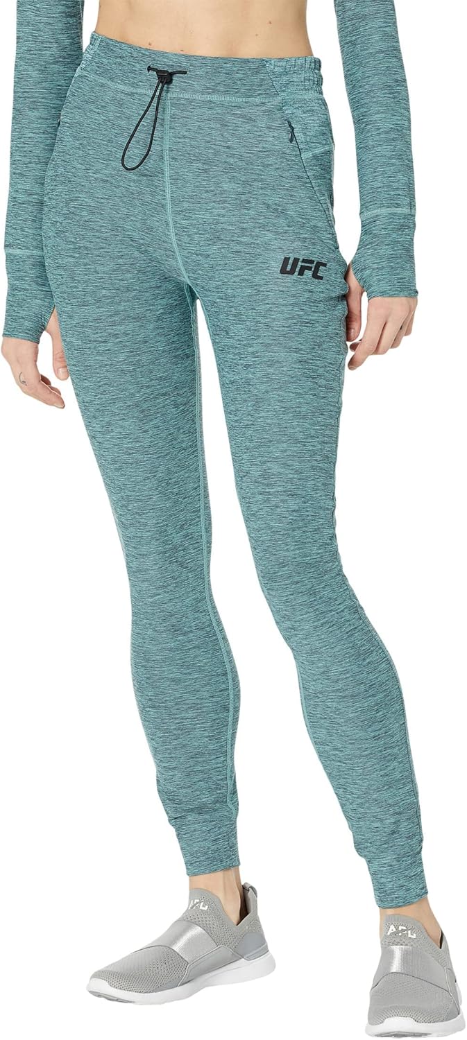 UFC Performance Tech-Joggers for Women for Workouts – Blended Polyester – Elasticated Waistband – Pockets