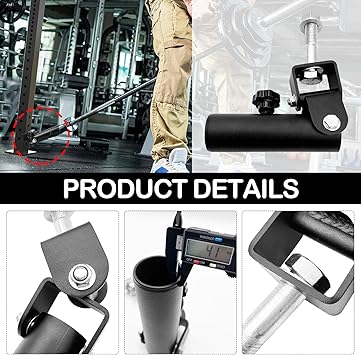 T Bar Row Platform Landmine Attachments, Accesorios para Minas Terrestres Giratorias De 360° Accesorios para Racks De Potencia Y Plataformas De Gimnasio Rack Musculación3