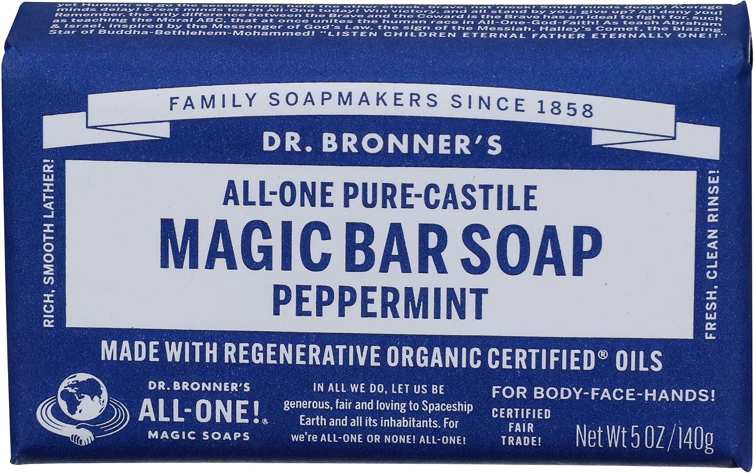 Dr. Bronner's Castile Bar Soap - Thumbnail 3