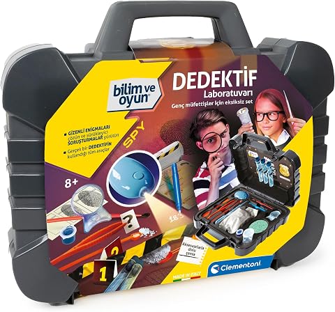 Clementoni Bilim Ve Oyun Dedektif Laboratuvarı