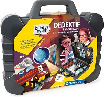 Clementoni Science And Game Detective Laboratory