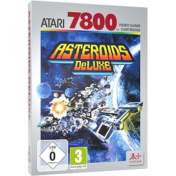 Asteroids Deluxe (Atari 7800+) Cartridge