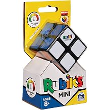 Rubik's Spin Master the Cubo 2 x 2 Mini The Original with 2 Layers of 4 Cubes Professional Headpiece with Colour Combination Pocket Size Suitable for Ages 8 and Up