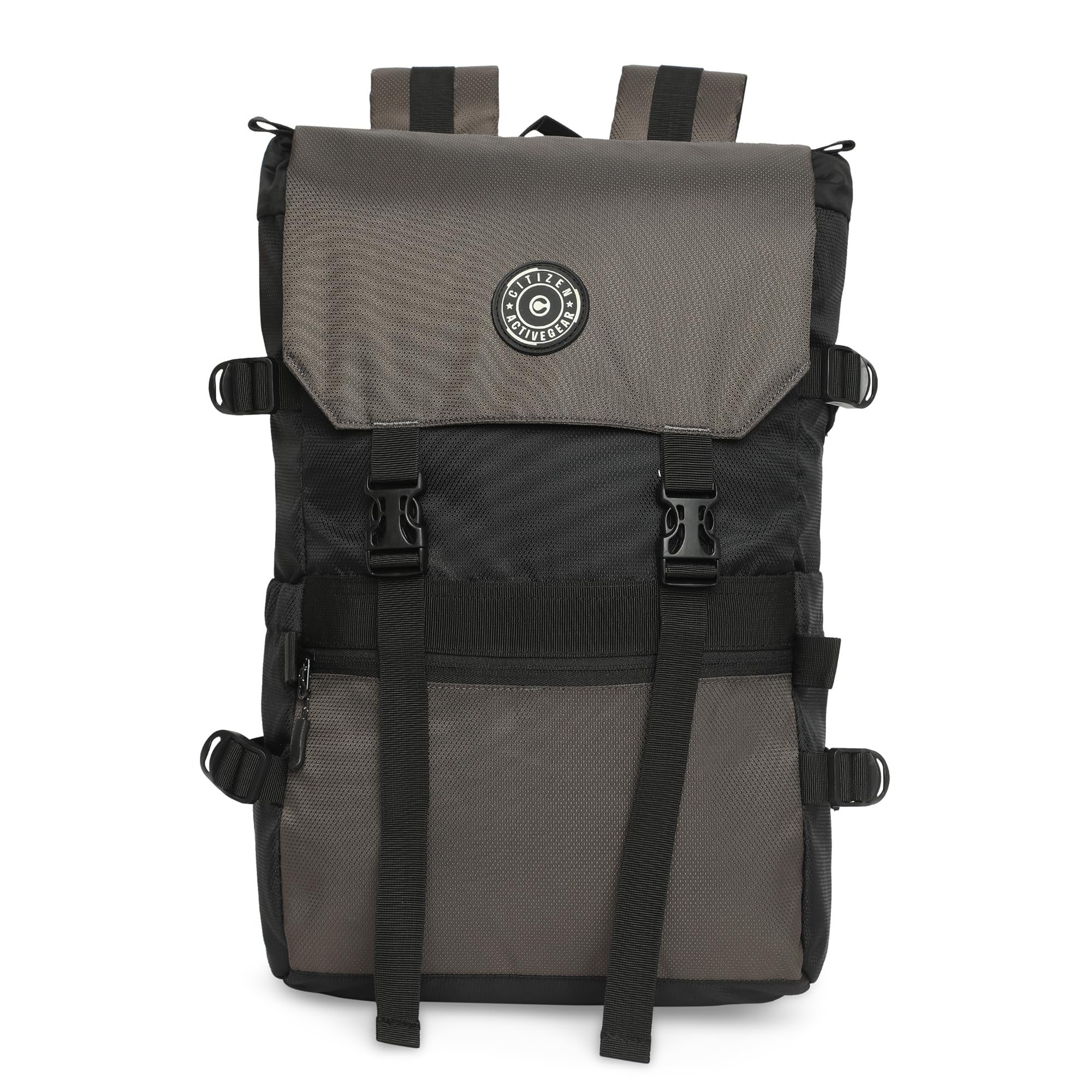 Casual Pro 80 Travel Backpack | Durable Star Dubby Polyester Fabric | Laptop Compartment | Buckle Flap | Hiking Trekking Bag Rucksack Bag for Men & Women-image-43