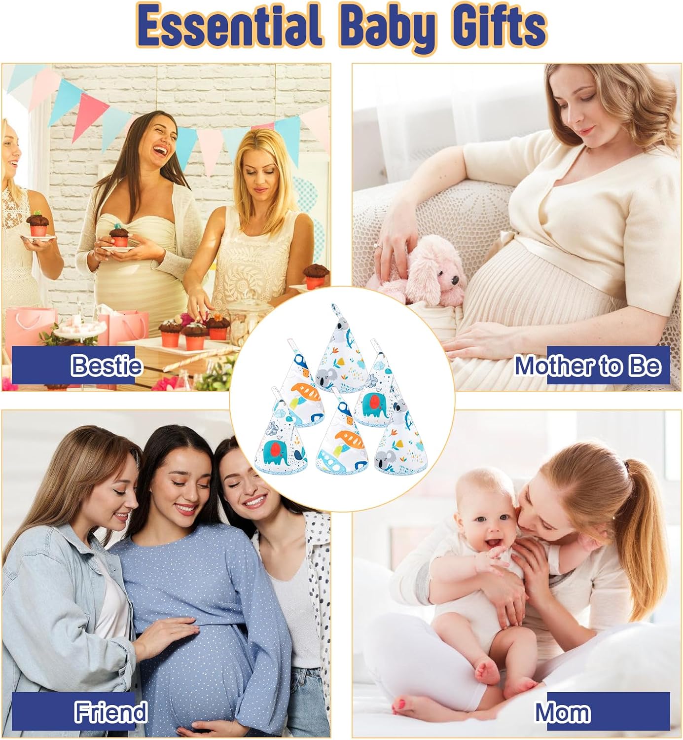 6 Pcs Coral Velvet Peepeeteepe Baby Boy, Strong Water Absorption Pee Peep Teepee for Baby Boy, Reusable Pee Covers for New Parents Gift