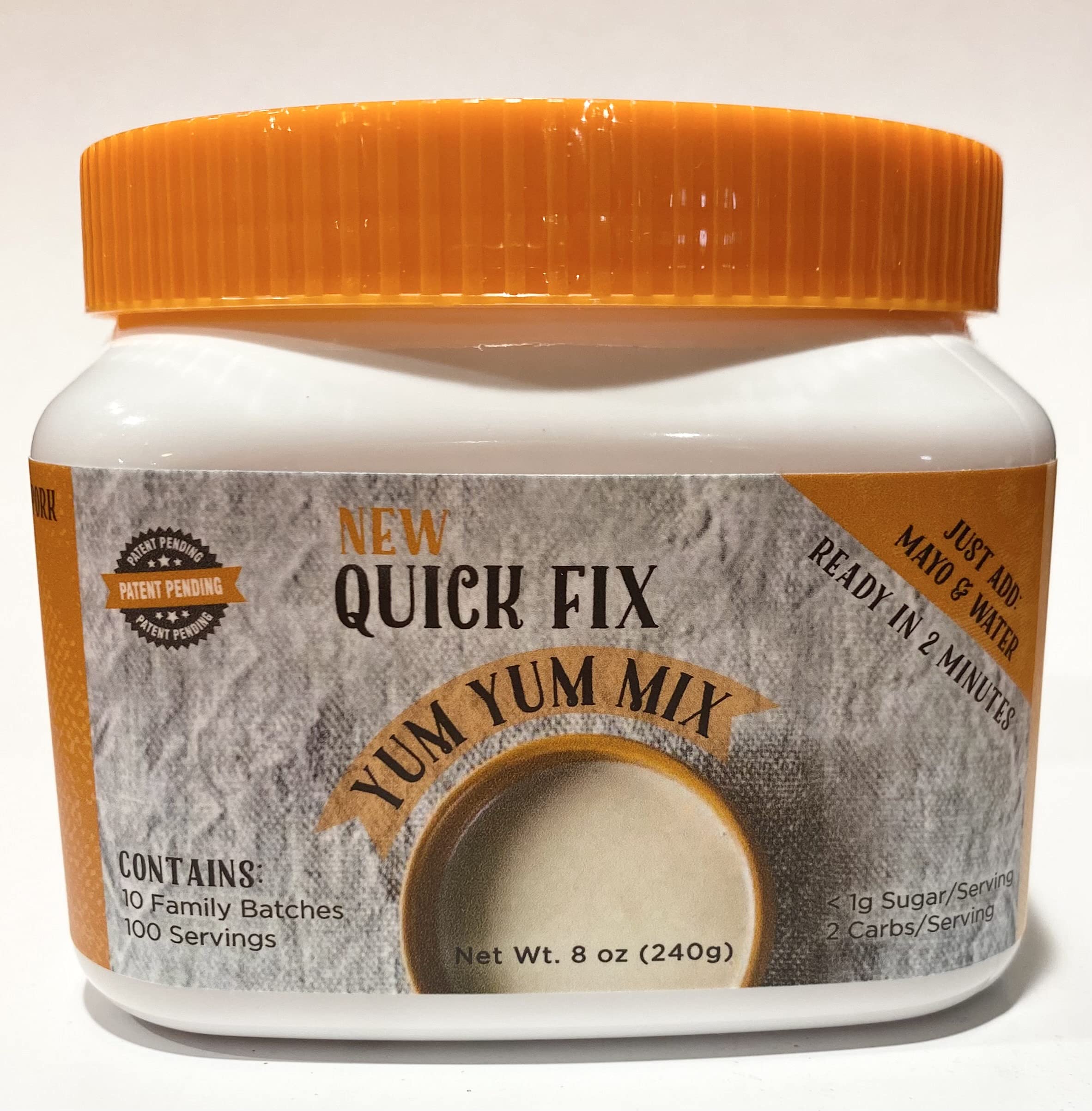 Quick Fix Yum Yum Sauce Mix Multi Batch Jar, Just add Mayo and Water, Hibachi White Sauce