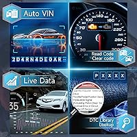 Vista 6 de Escáner OBD2 BOSSCOMM eTouch770 para todos los sistemas, purga de ABS SAS Acelerador Aceite BMS EPB 6 restablecimientos, lector de códigos