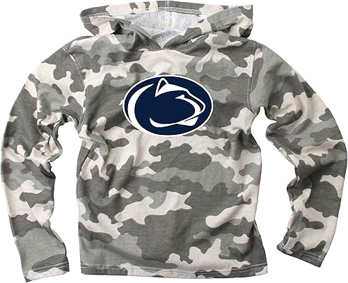 Wes and Willy Camiseta de manga larga con capucha para jóvenes