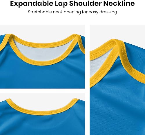 Miniatura 4 de Sfodcovy Ropa de bebé personalizada de manga larga de fútbol ropa de bebé recién nacido, número de nombre personalizado, regalos de bebé niño niña