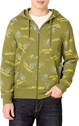 Vista 8 de Yaxa Essentials Disney Marvel Star Wars Sudaderas con capucha de forro polar con cremallera completa para hombre - Colores descontinuados Star