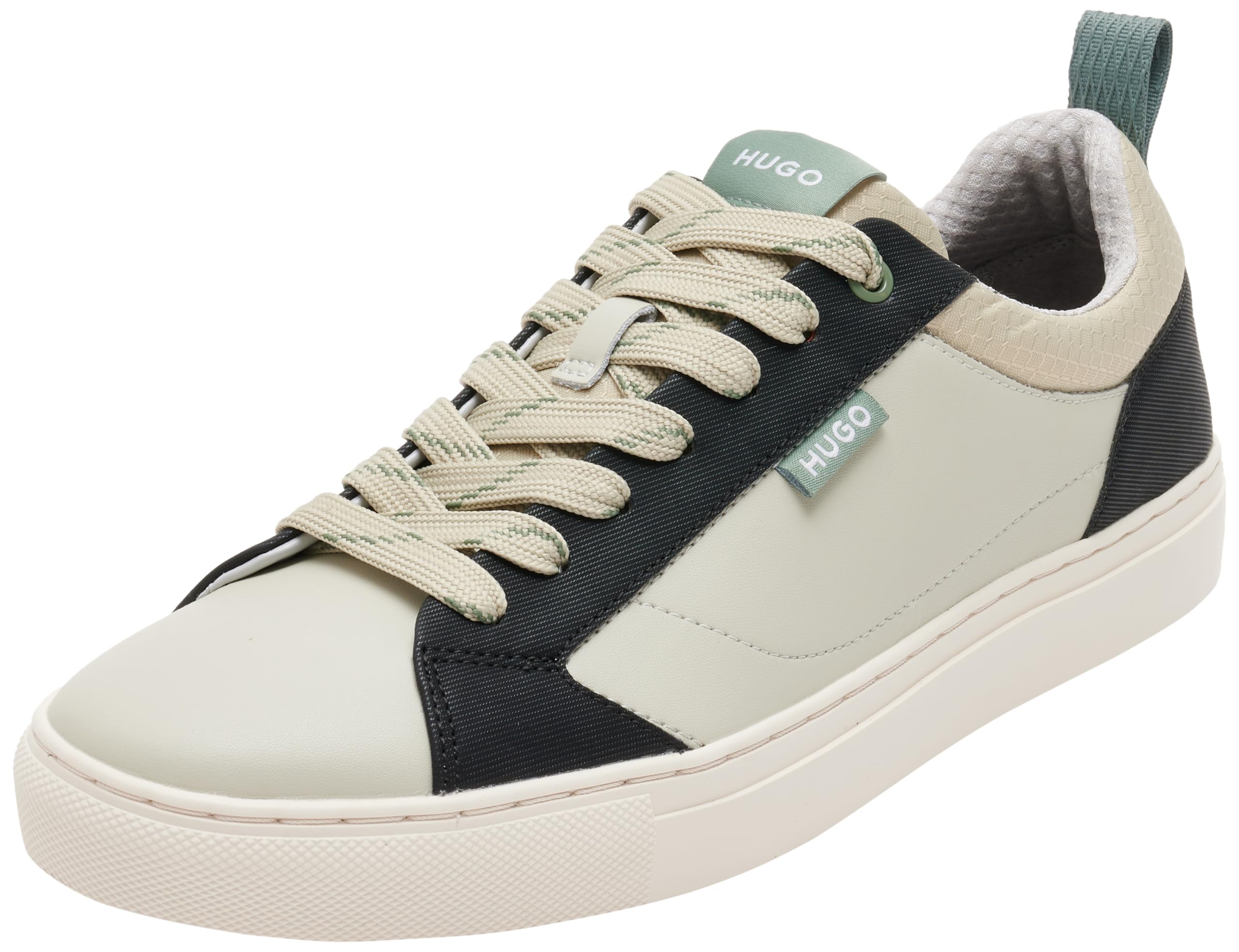 Hugo Men's Morrie_Tenn_alpu Tennis, Open Beige283, 10.5 UK