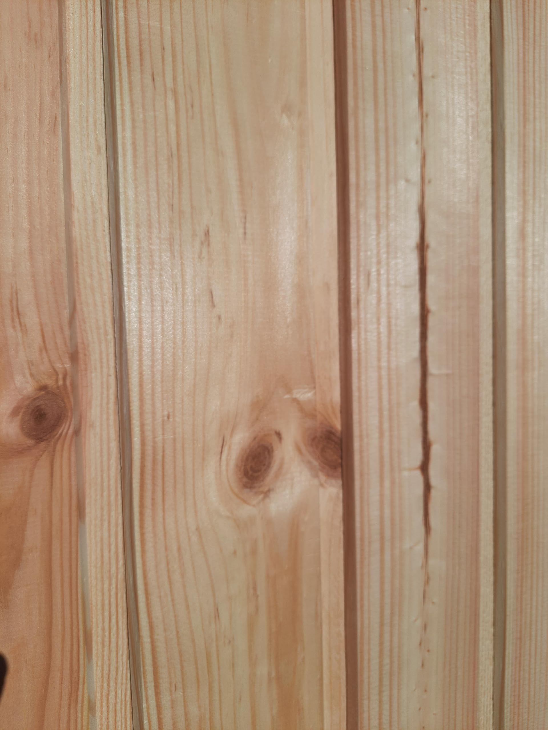 AZZAP Profilbretter Profilholz Fassadenprofil Fasebretter Kiefer 16x90mm Länge:100cm Holz 30 St.