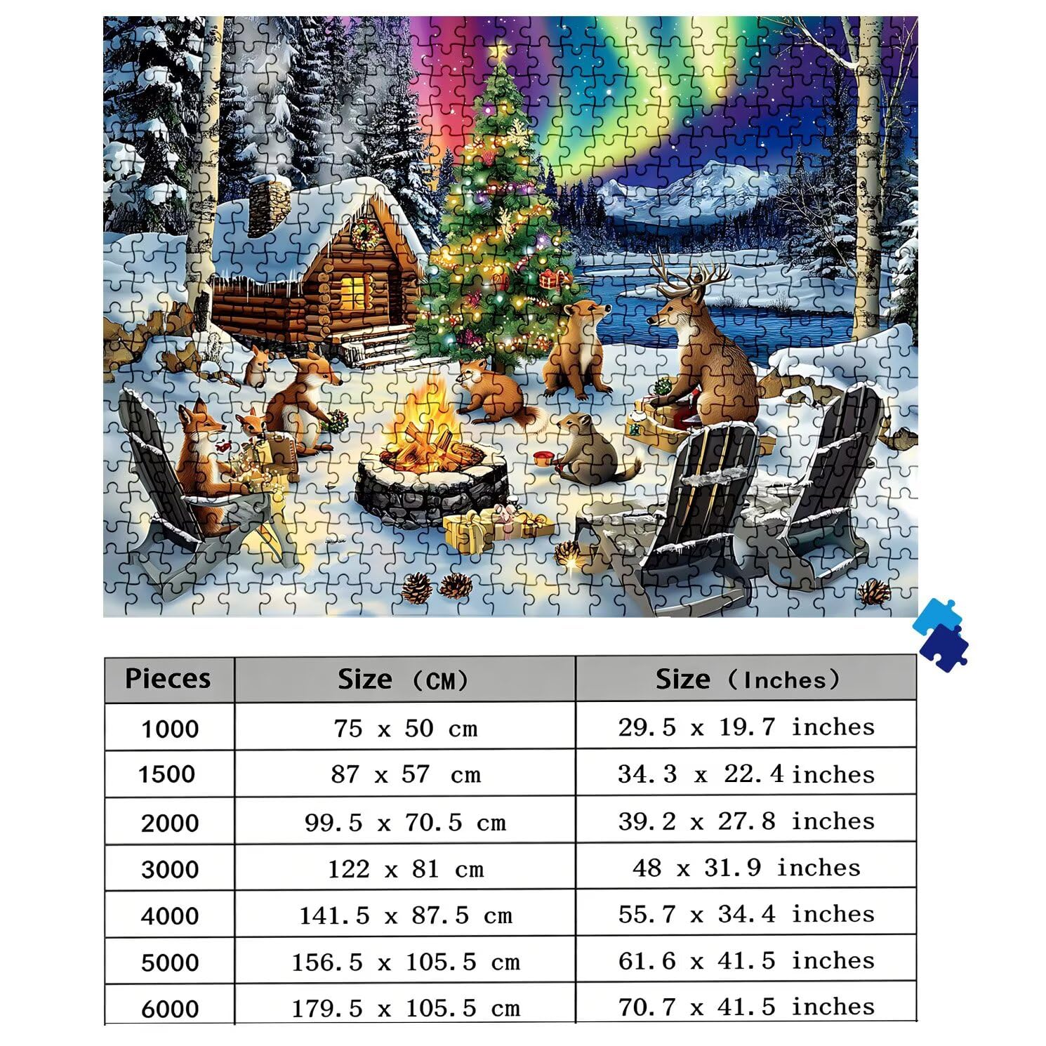 Puzzle 4000 Teile, Holzpuzzle Erwachsene Karikatur Tier Impossible Klassische Jigsaw Puzzles 141.5 x 87.5 cm, Familien Spiel, Puzzle Stressabbau Denkspiel, Home Dekor w0-431