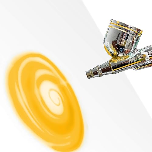 Miniatura 7 de Pintura de arte corporal temporal verde de 8 onzas con aerógrafo a base de alcohol