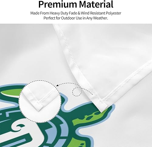 Miniatura 5 de Daytona Tortugas Flag 3x5ft, Home Garden Flag, Suitable For Indoor Or Outdoor