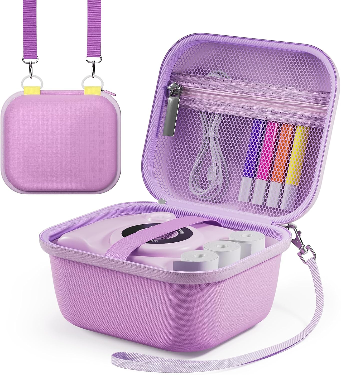 Funda rígida portátil para cámaras instantáneas infantiles
