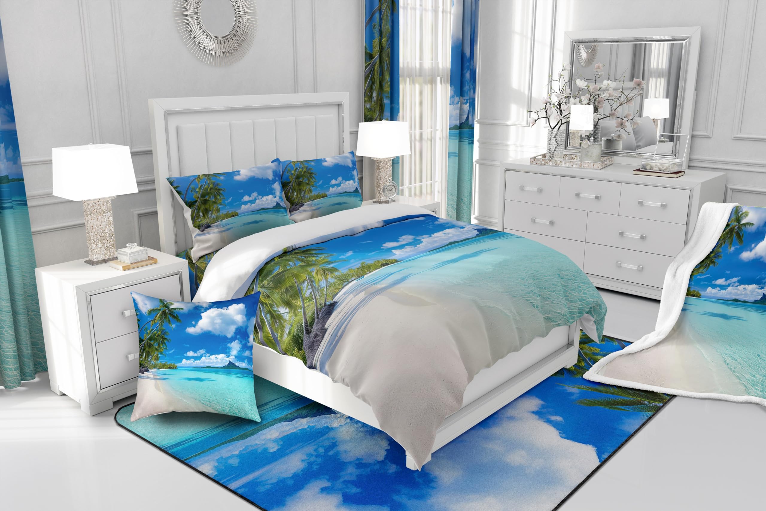 Parure De Lit Avec Housse De Couette Et Taies D'Oreiller Pour Lit