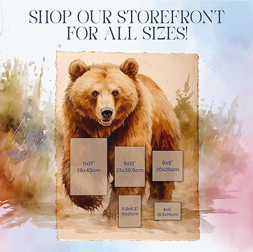 Miniatura 7 de Papel de acuarela vintage grueso hecho a mano con borde deckle - 4 x 6 pulgadas - 300 GSM - Papel mixto texturizado de prensa en frío envejecido de