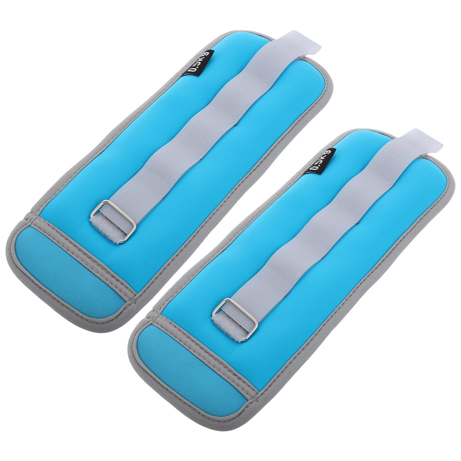 SHINEOFI 2 Pesas de Tobillo y Muñeca Ajustables Arena de Hierro y Nylon, Diseño Antideslizante para Entrenamiento de Fuerza en Actividades Deportivas y Fitness