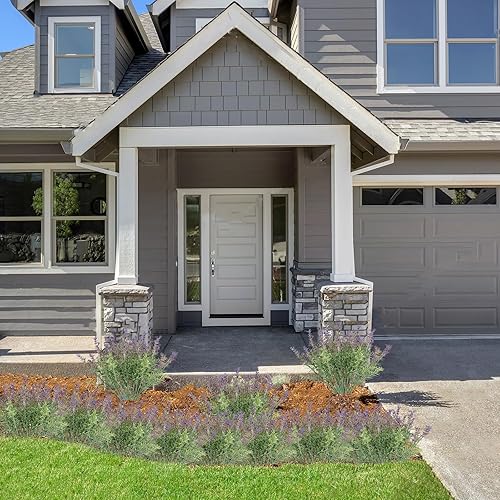 Miniatura 8 de Flores artificiales de lavanda falsas, 24 unidades, arbustos de plantas de lavanda para ramos de boda, flores artificiales de lavanda para