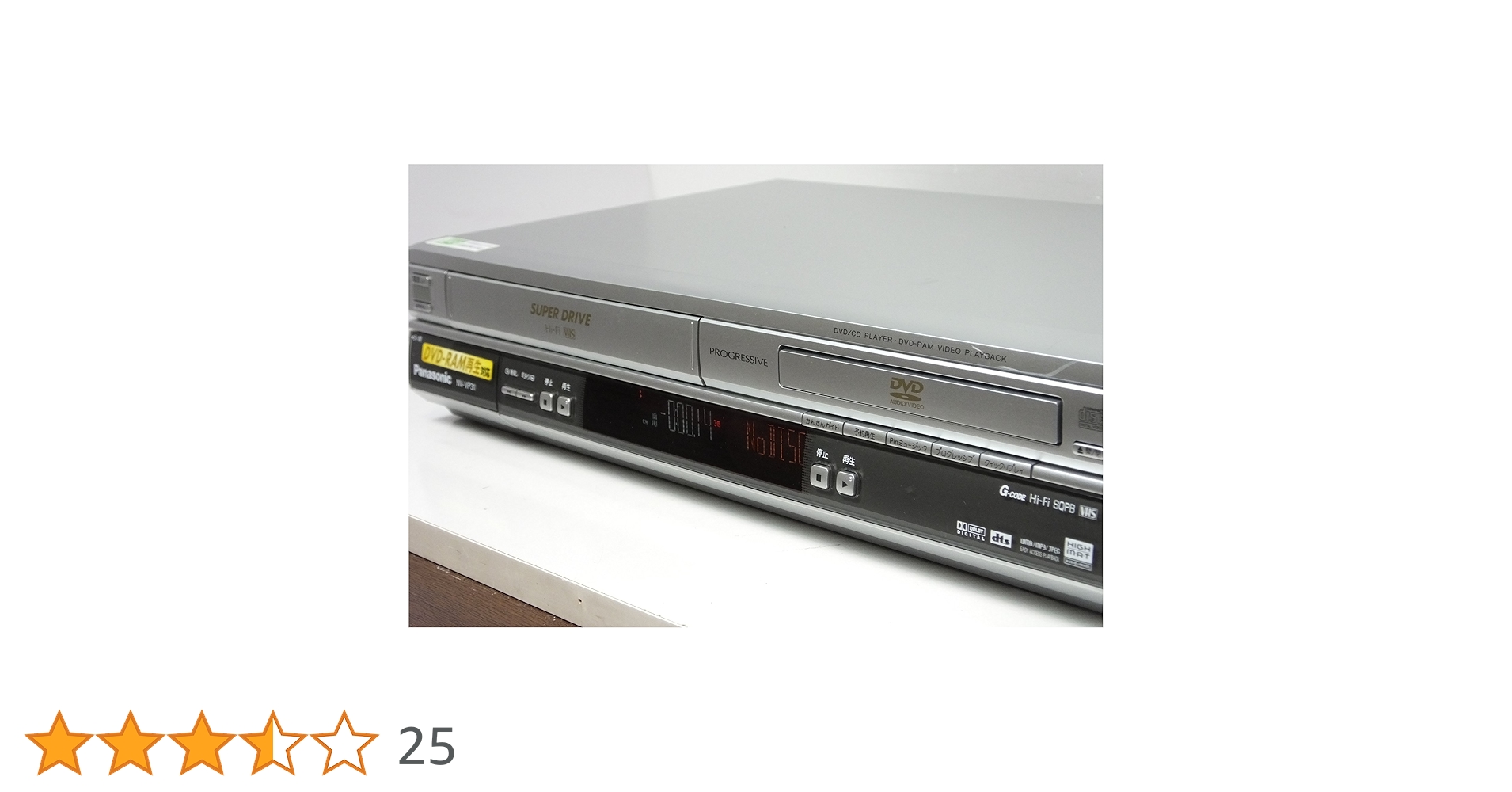 Amazon | パナソニック NV-VP31 DVD+VHSデッキ | VHSビデオ