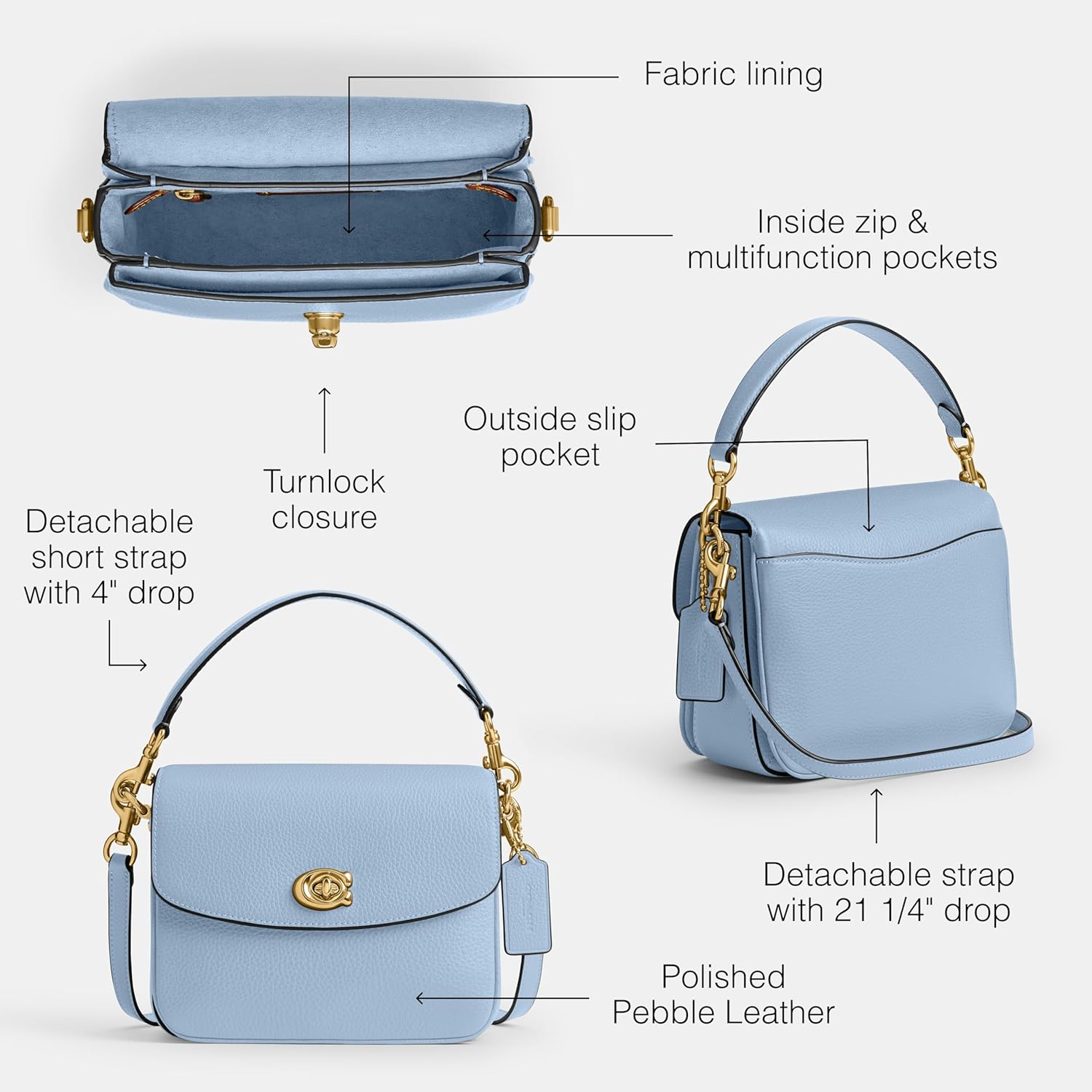 COACH Cassie Crossbody Bag 19 - Image 3