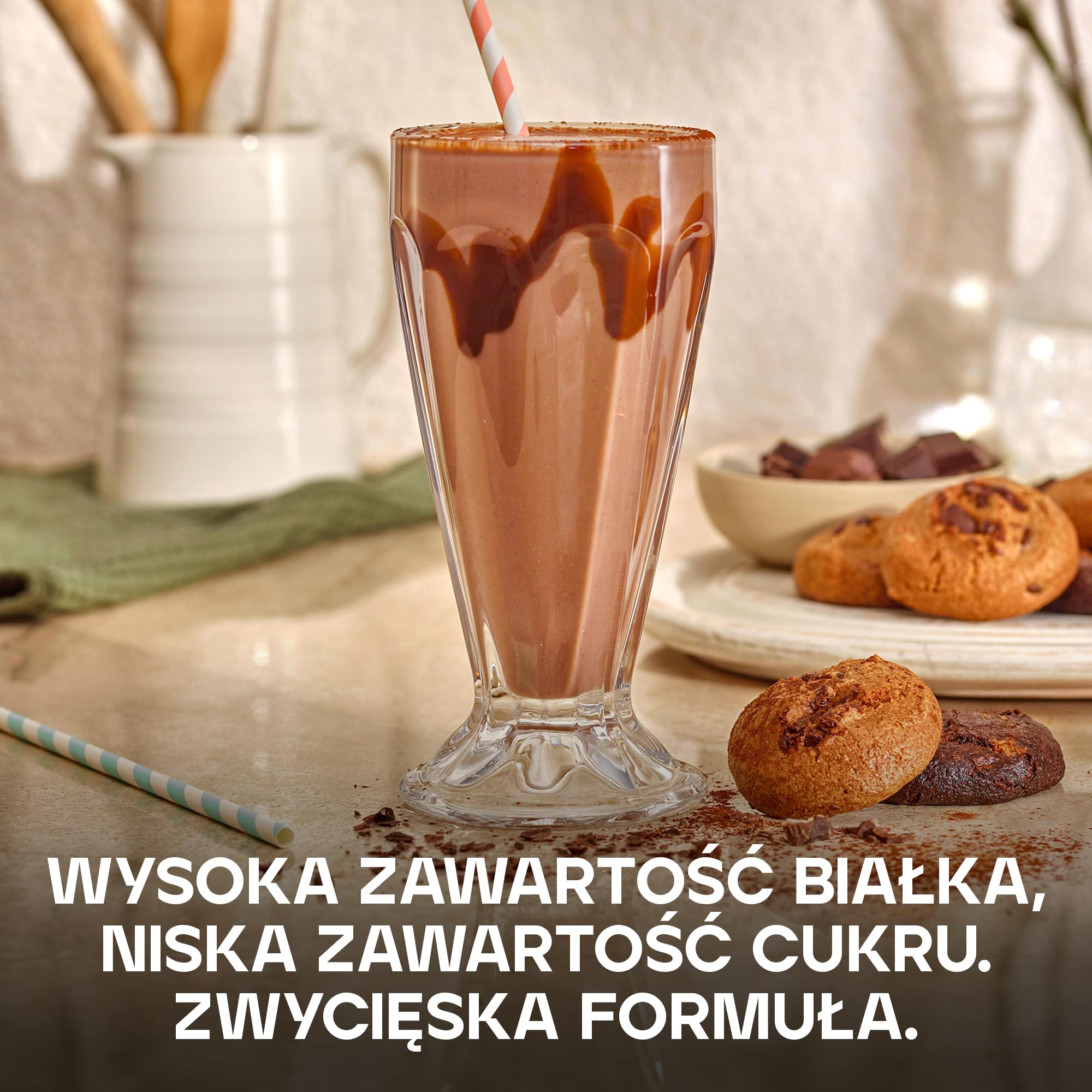 Bulk Pure Whey Protein, Czekolada o smaku ciasteczek, 2.5kg, 83 porcji
