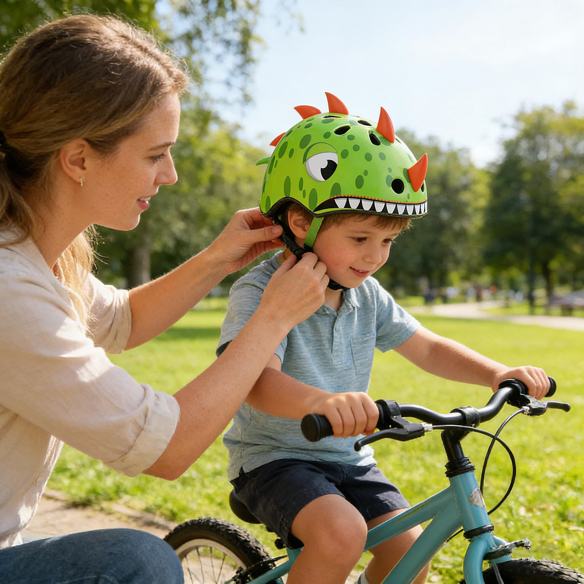 Outdoor Master Casco Bambini Per Bici e Skateboard - Sindrome da Shopping