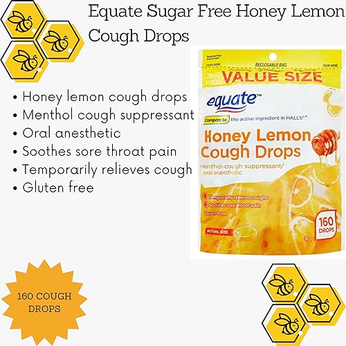 Miniatura 6 de Gotas para la tos miel limón 160 unidades (paquete de 01)