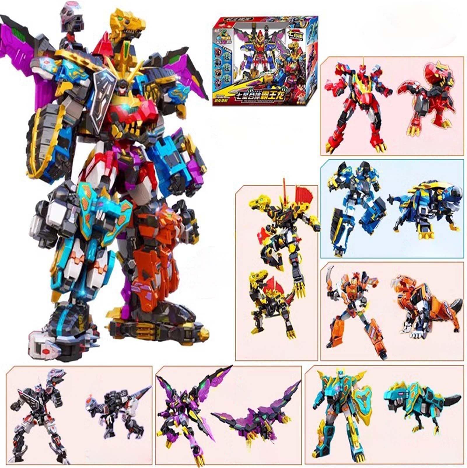 Amazon.com: GLOTOYS 16'' Robot Dinosaur Transformer Figure Toys
