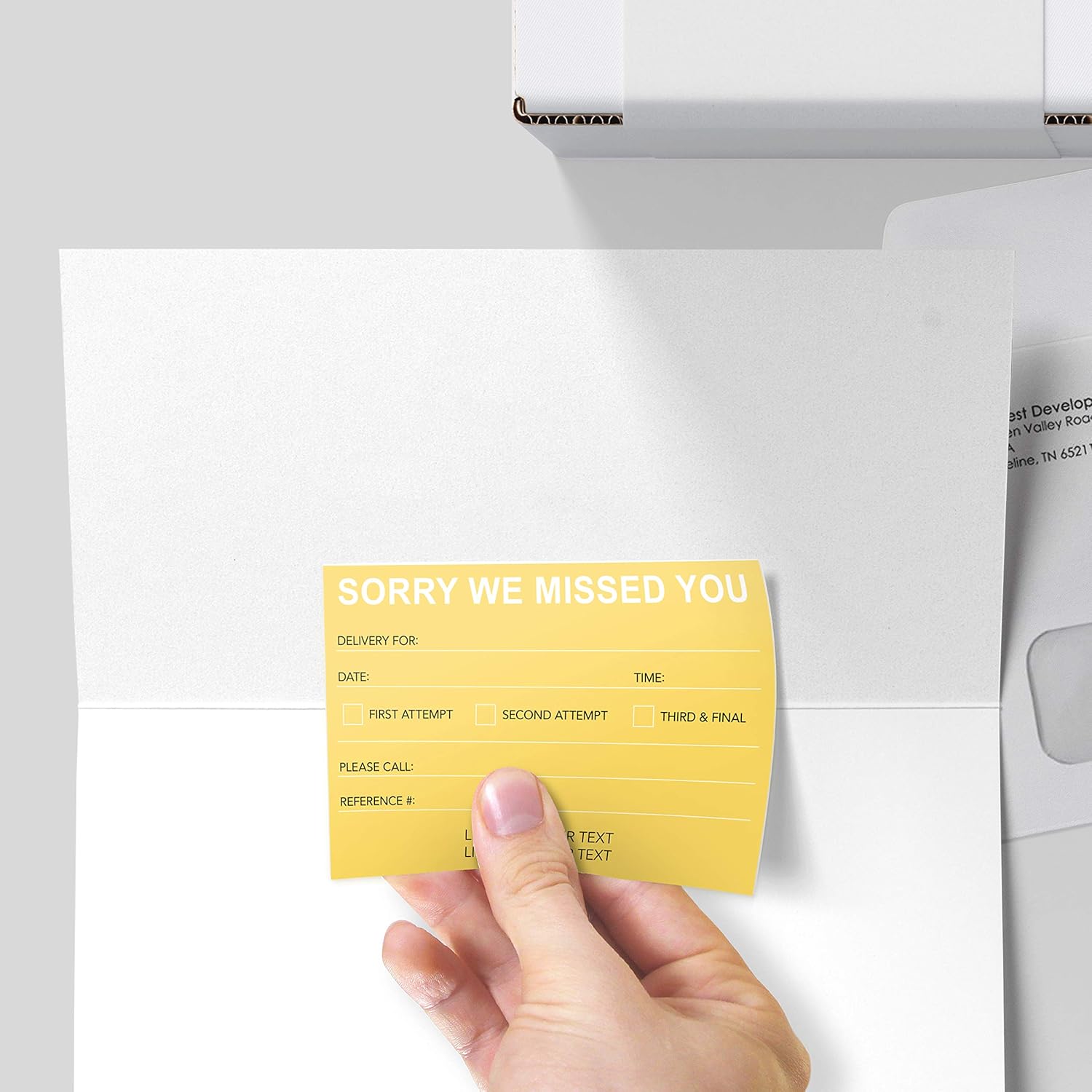 Missed Connections - Post-it Notes - 6 Pads of 50 Sheets - Printed in The USA