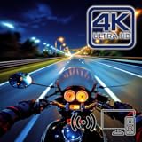 Midnight Ride: BMW S1000RR 4K Screensaver