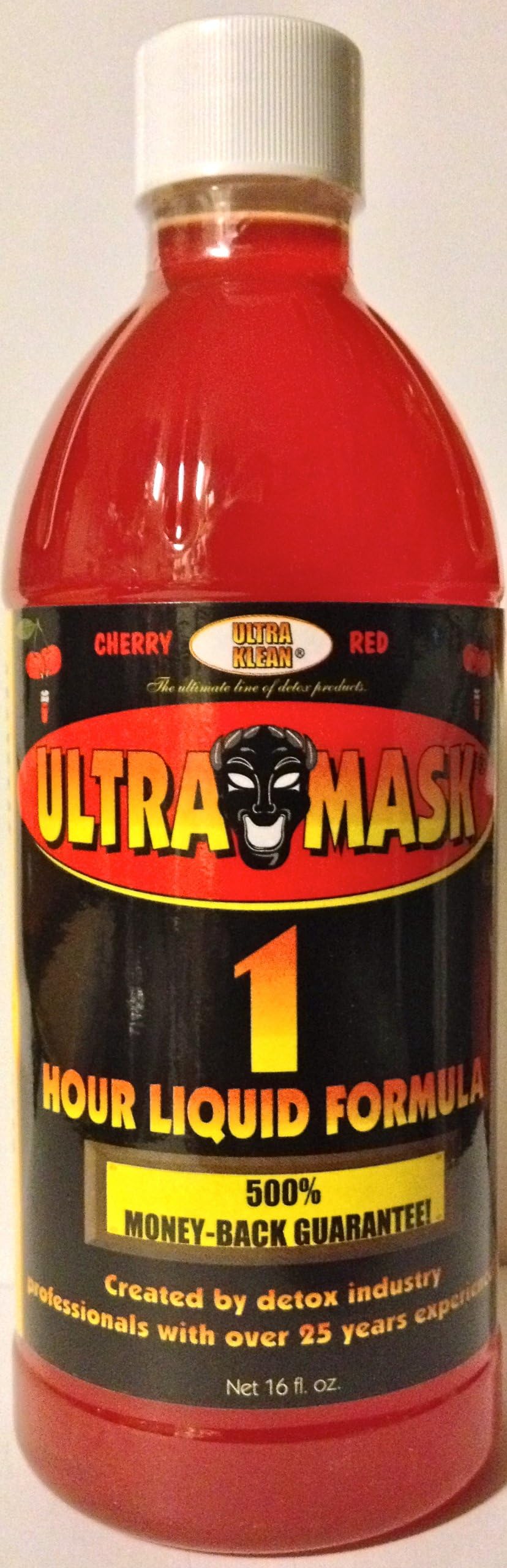 Ultra Klean - Ultra Mask - 1 Hour Liquid Formula 16 fl oz (Cherry Red)