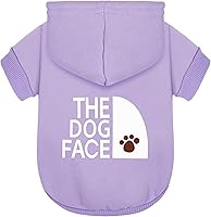 Vista 11 de Paiaite - Sudadera azul con capucha para perro chihuahua, mantén a tu cachorro cálido y elegante, ropa para mascotas, suéter y abrigo, perfecto