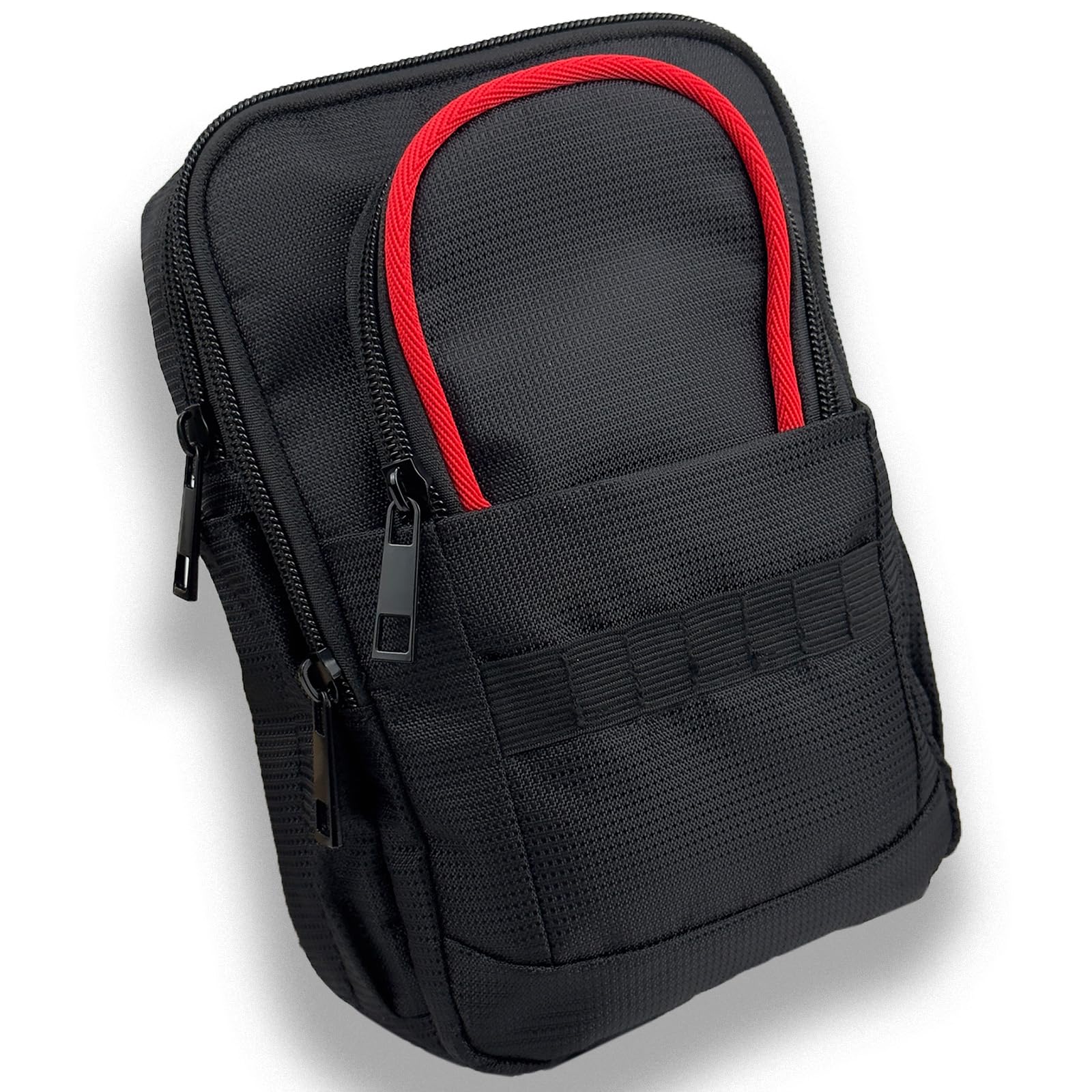 Leapiture Borsa per Tee da Golf Borsa per Accessori da Golf Borsa per Riporre Le Palline da Golf con Cerniera con Moschettone Accessori da Golf per Golfisti Appassionati di attività All'aperto