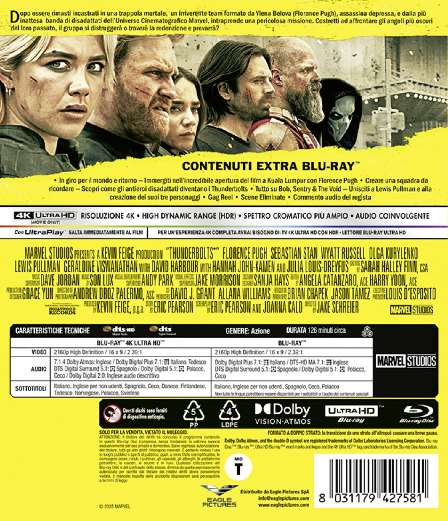 Thunderbolts* - 4K (Bd 4K + Bd Hd)