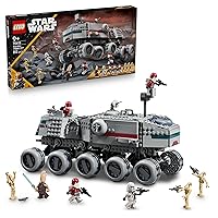 LEGO Star Wars 75413 Republic Juggernaut - Camion Giocattolo da Costruire con 3 Figure