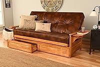 Vista 15 de Kodiak Furniture - Juego de futón, blanco, Madera Tela, Canadá