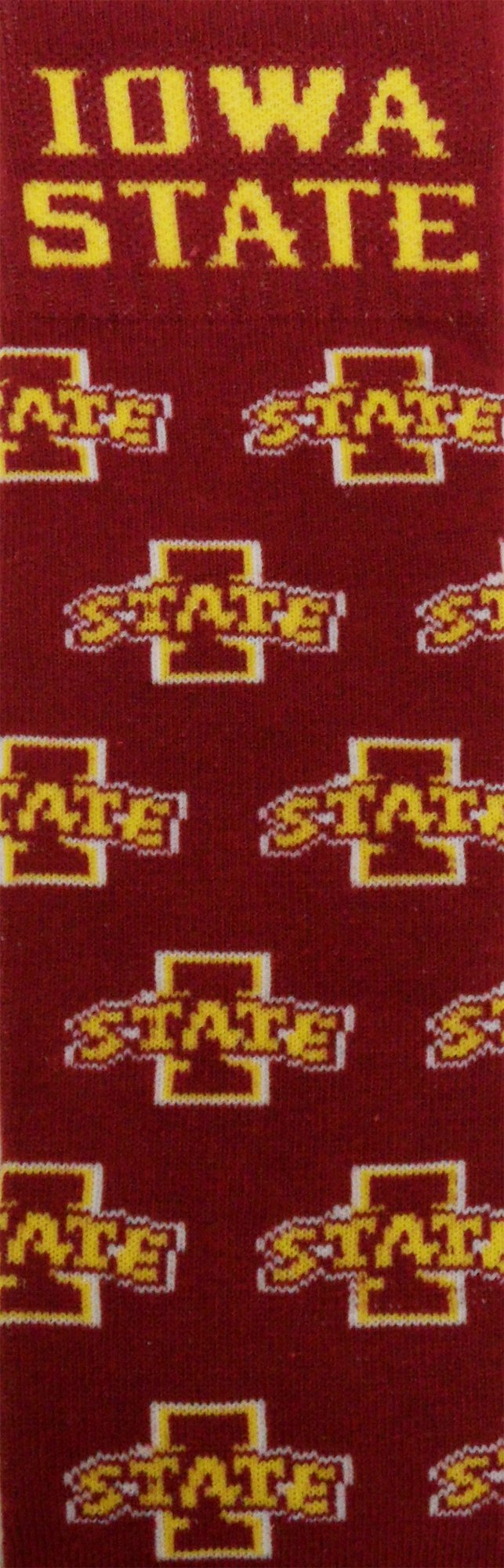 Donegal Bay NCAA Iowa State Cyclones Maroon Dress Socks